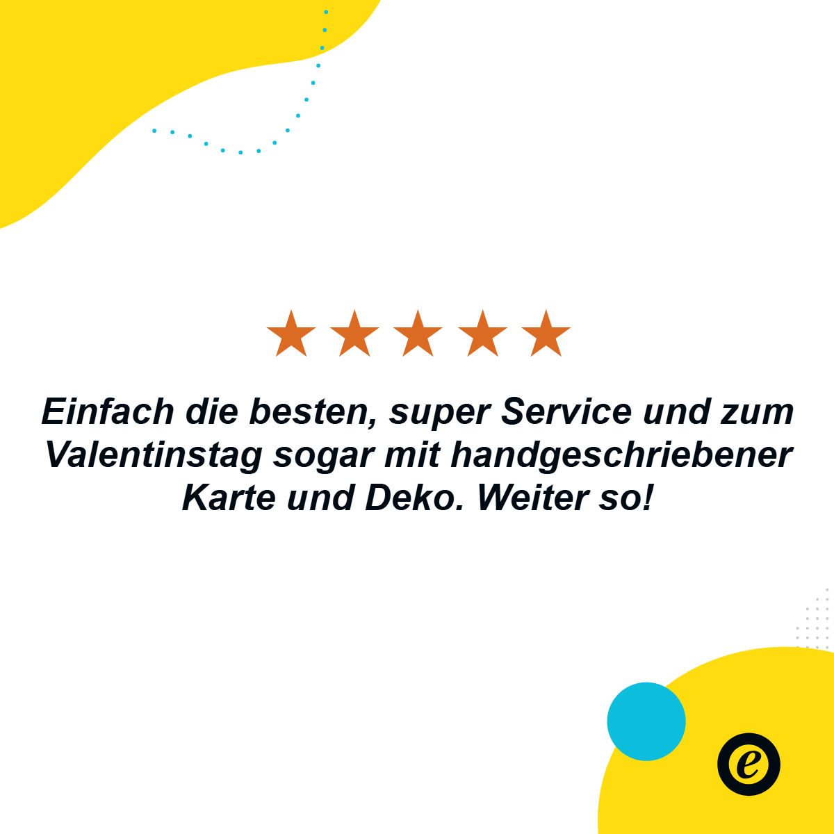 5-Sterne Bewertung für La Fume Vape Produkte