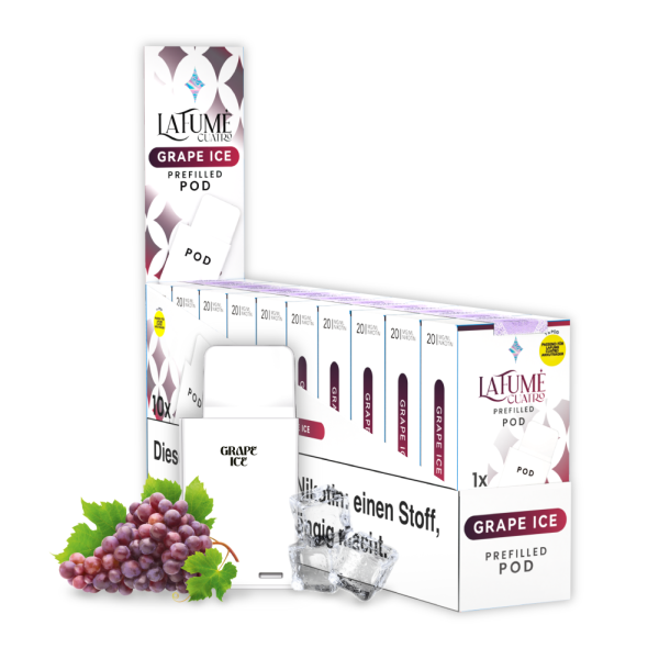 Cuatro Pod - Grape Ice (1 piece)