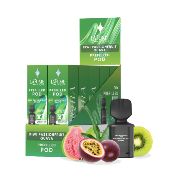 Aurora Pod - Kiwi Passionfruit Guava (1 Piece)