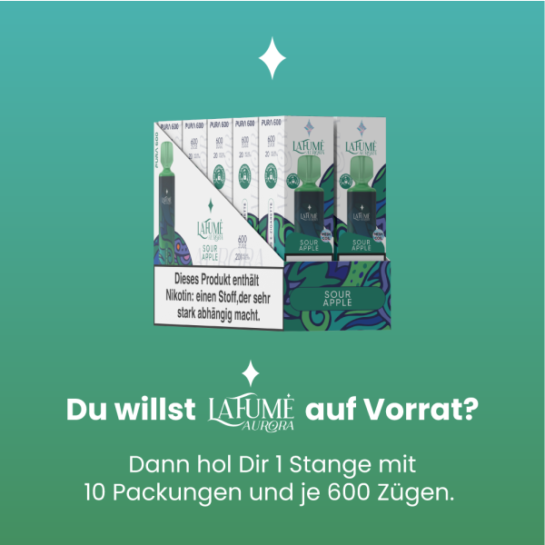 Aurora - Sour Apple (10 Stück)