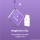 Cuatro Pod Battery Device - Purple (1 Piece)