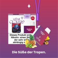Cuatro - Tropical Fruit (1 Piece)