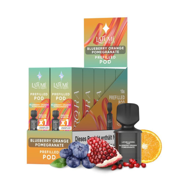 Aurora Pod - Blueberry Orange Pomegranate