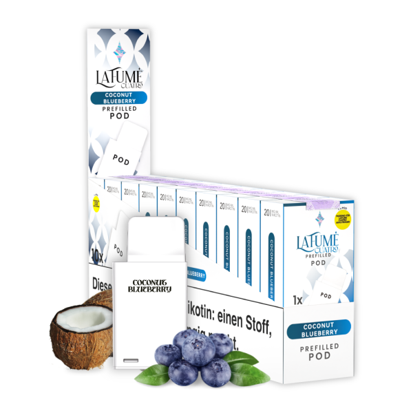 Cuatro Pod - Coconut Blueberry