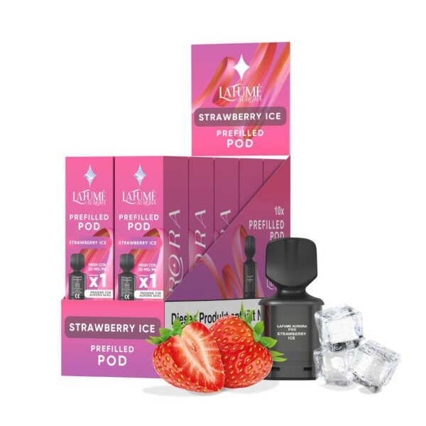 Aurora Pod - Strawberry Ice (10 Stück)